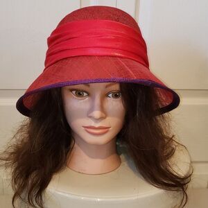 Something Special Red Designer Bucket Hat